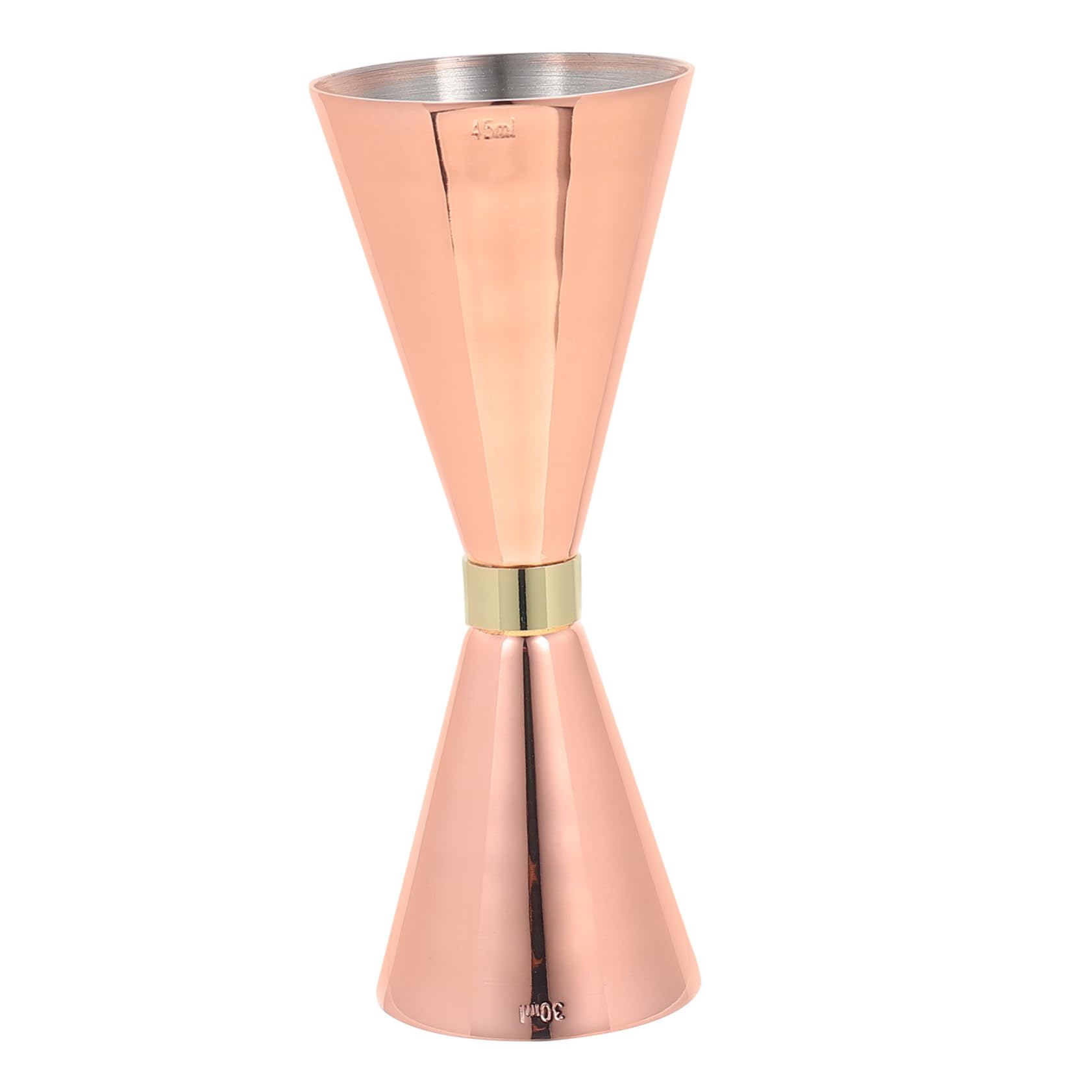 Unomor Sturdy Stainless Steel Jigger Easy to Clean and Accurate for Home and Bar Cocktails