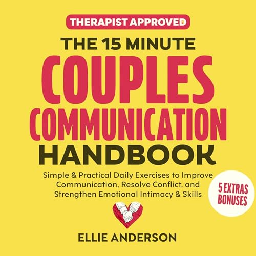 The 15 Minute Couples Communication Handbook Audiolibro Por Ellie Anderson arte de portada