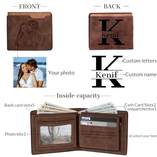 Custom-Wallets-for-Men-Personalized-Minimalist-Leather-Bifold-Wallet-Engraved-with-Name-Photo-Initials-Customized-Wallet-Gifts-for-Fathers-Boyfriend-Son-Husband