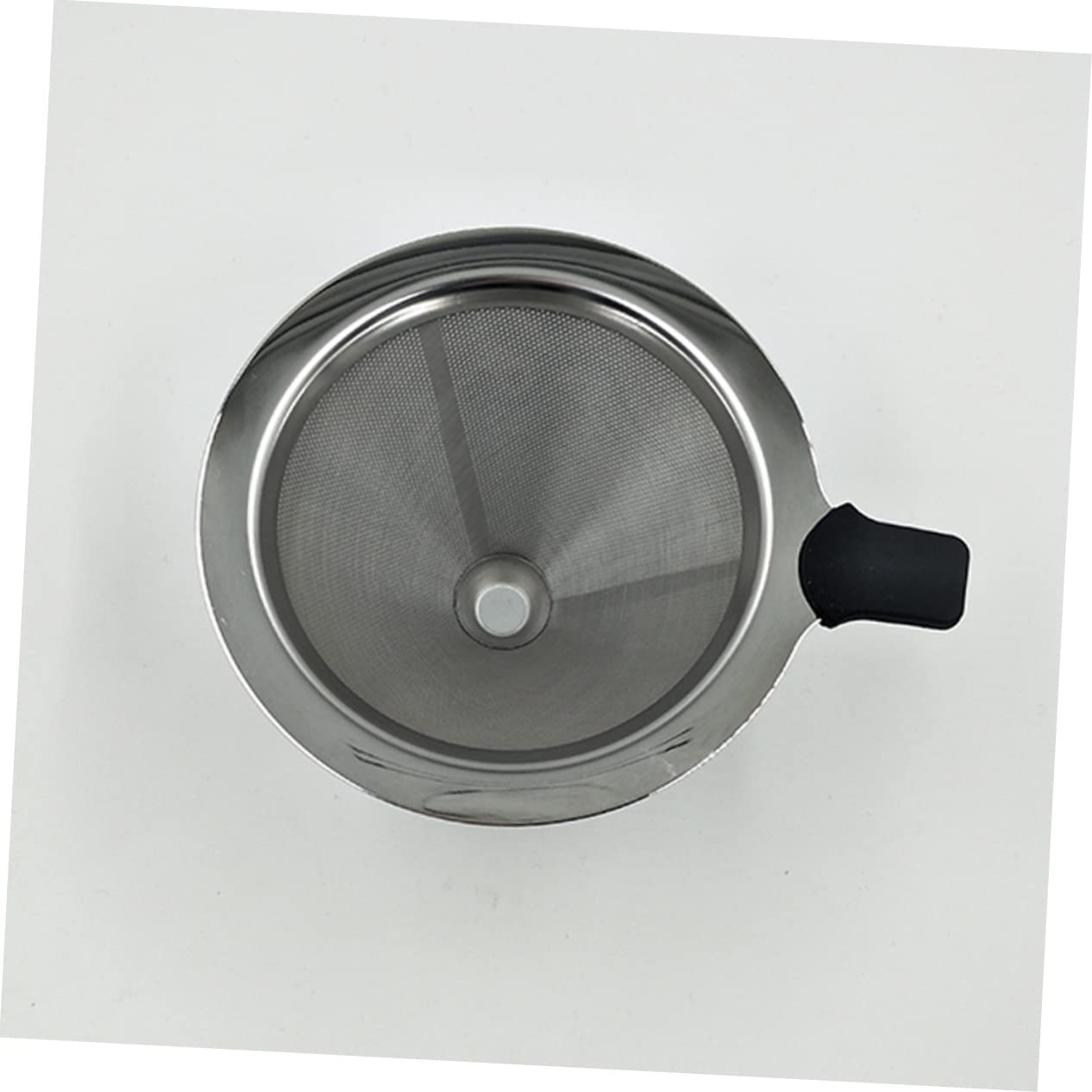 Filtros for cafeteras Colador de Café reutilizable Café de una sola taza Suministros for hacer café Café sin papel Café Embudo de doble capa Metal