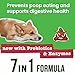Advanced Dog Probiotics + No Poo Chews for Dogs Bundle - Stool Eating Deterrent - Diarrhea, Gas, Upset Stomach Relief & Season Allergy - Made in USA