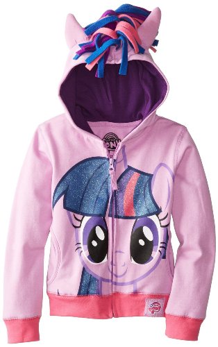 My Little Pony Girls' Twilight Sparkle Cosplay Hoodie, Twilight Sparkle, 7 #TOP1