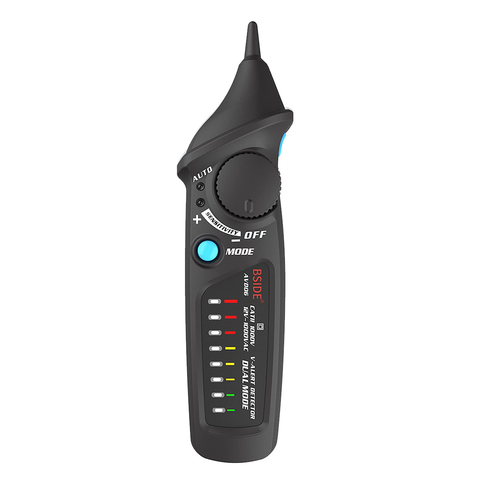 Electric Detector Non-Contact Voltage Detector AC Voltage Tester Pen with LED Flashlight