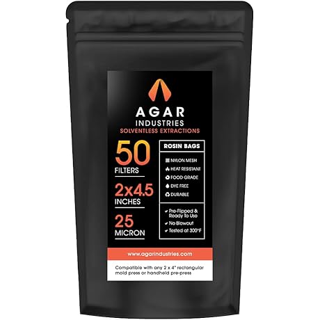 25 Micron Rosin Press Filter Bags: The Ultimate Extraction Tool