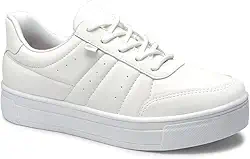 Tênis Dakota Almeria Branco 036 - Sapato Esportivo Unissex - Caminhada - Casual