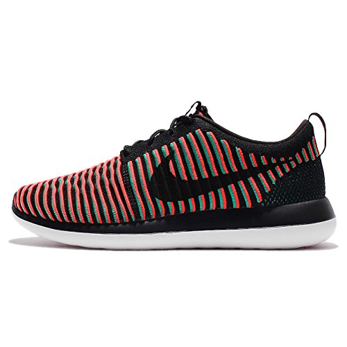 NIKE 844833-003, Scarpe da Fitness Uomo, Nero, Rosso (Bright Crimson), Verde (Clear Jade), Numeric_40 EU