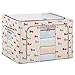 Produktbild Dexinx Koffer Organizer Taschen Reise Kleidertaschen Packing Cubes für Kleidung Tragbar Steppdecke Organizer Tasche Beige 55L