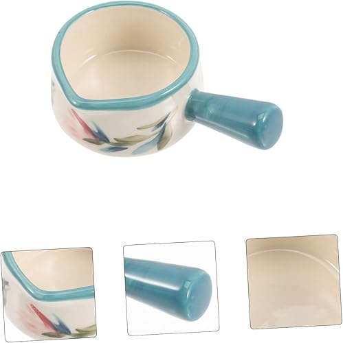 Miniatura 6 de Homoyoyo Taza de leche de cerámica Calentadores de café Olla de fusión de mantequilla Bistec Mantequilla Tazón de cerámica Sartén pequeña Cacerola