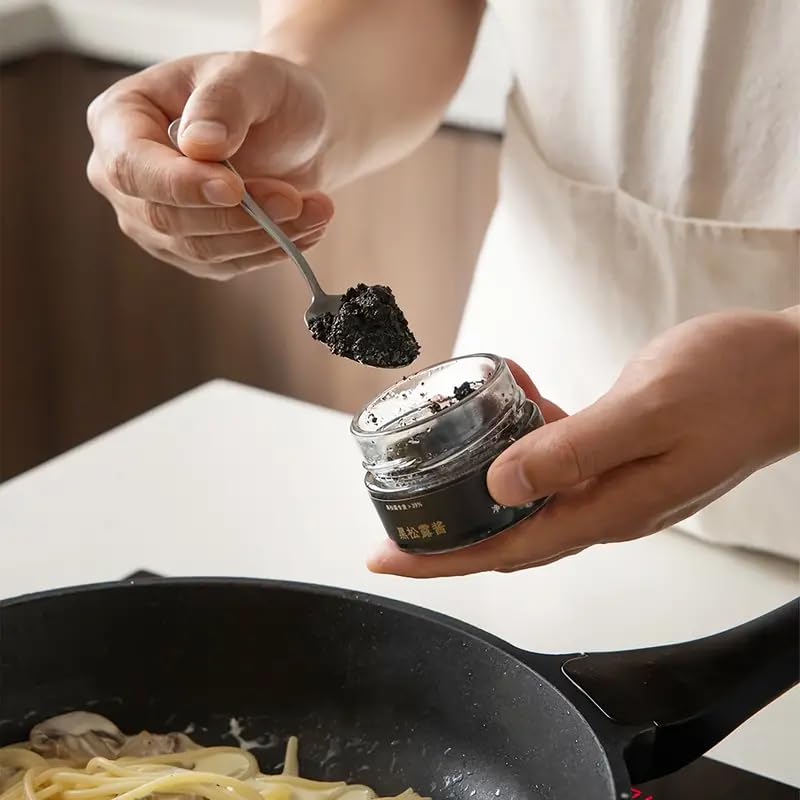 Premium Black Truffle Sauce, Black Truffle Content>39% (2.82oz/80g) Without Flavoring, Pasta Sauce and Bread Spread 黑松露酱