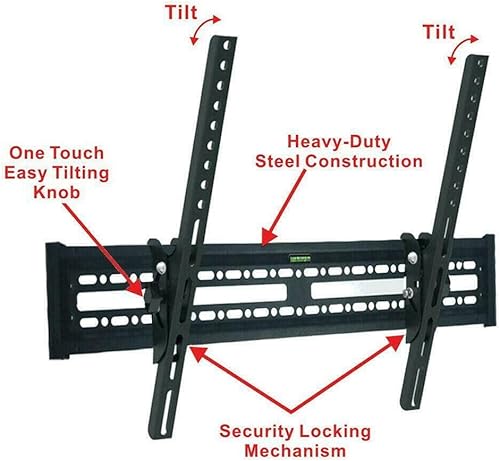 Miniatura 3 de Soporte de pared para TV plano con inclinación de 15 para TCL 40S325 32S327 43S325 49S325 Smart LED TV (2019)