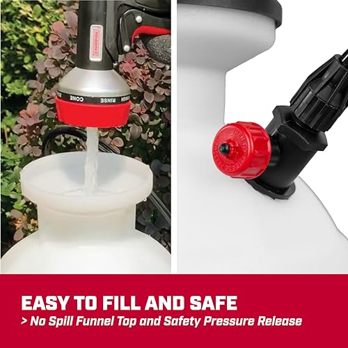 Chapin 28324 Battery Powered Sprayer, Pressured Autosprayer, 2 Gallon, Lawn and Garden, Anti-Clog Filter, Adjustable Spray Nozzle, Spraying Plants, Watering, Weeds, Fertilizer and Pests by Chapin International - Used condition - Image 7