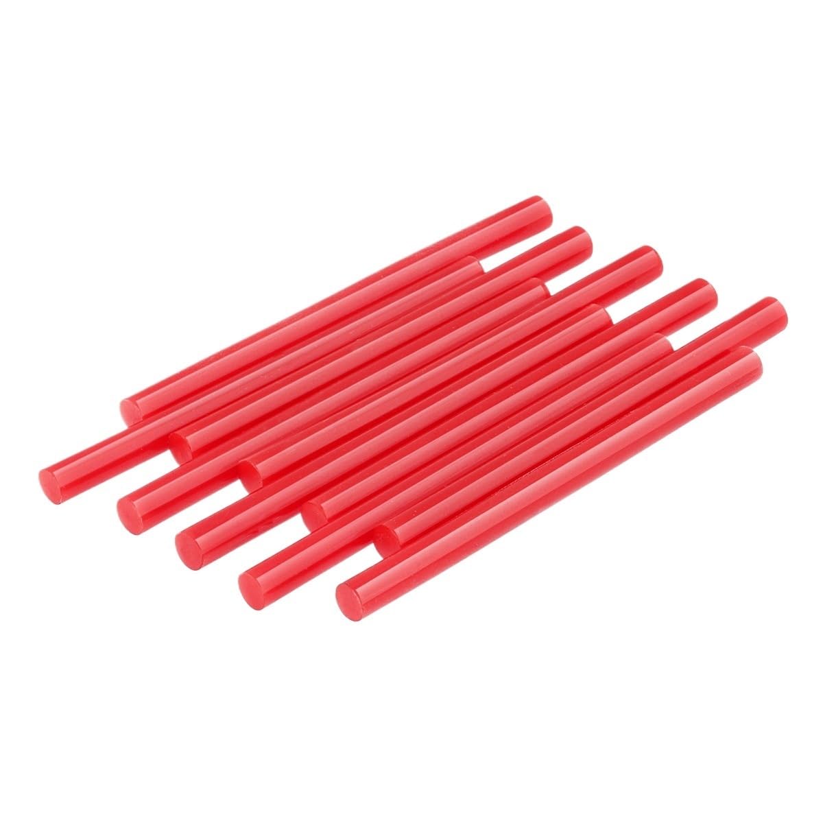 Colla A Caldo 7mm 5-100 pz/set 7mm x 100mm Red Hot Melt Pistola Colla Stick Pistola Strumenti Adesivi for Hot Melt Pistola di Colla di Riparazione accessori in lega Colla A Caldo Ricariche(100 PCS)