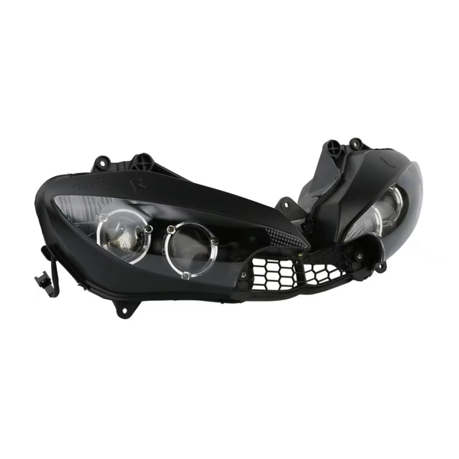 Phare Avant Moto pour YZFR6 YZF R6 2003 2004 2005 pour R6S 2006 2007 2008 2009 Ensemble De Phare LED Phares Avant
