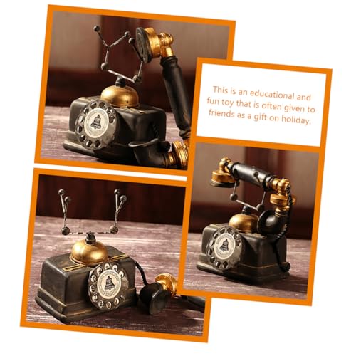 Téléphone miniature en résine pour décorer sans encombrer - 3