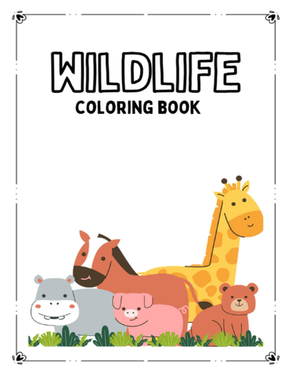WILDLIFE COLOURING BOOK