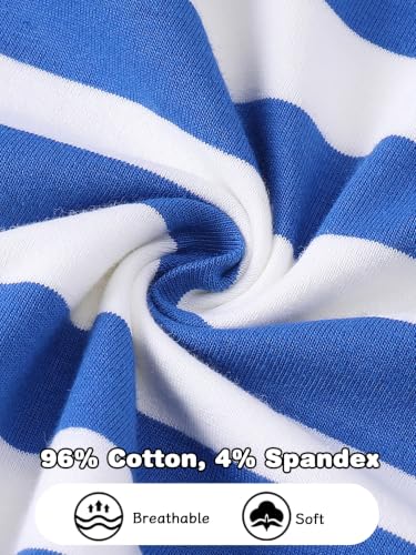 Image of Magic Park 6M-14Y Kid Striped T-Shirt Boys Cotton Tee Basic Top