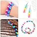 Imagen de I LOVE MOM 1500 Piezas Cuentas de Colores Abalorios de Agujero Grandes con Hilo para Hacer Pulseras Perlas para Joyas de Bricolaje Manualidades Regalos
