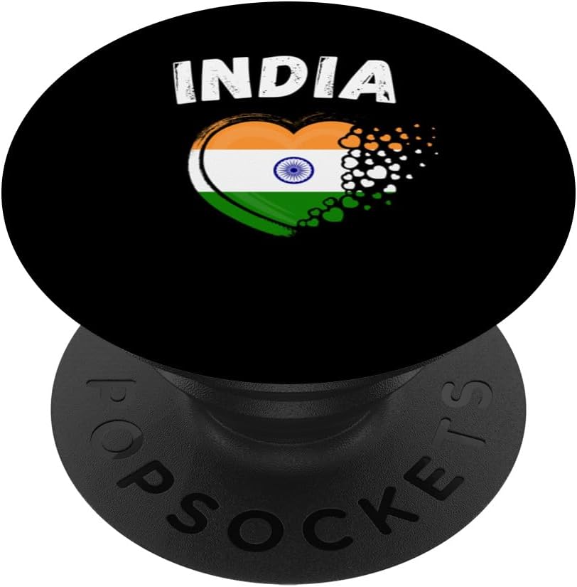India Flag India Heart Indian Outdoor Tripin India PopSockets Swappable PopGrip