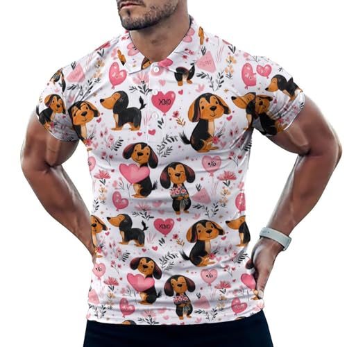Polo de golf séchage rapide coupe sèche manches courtes homme