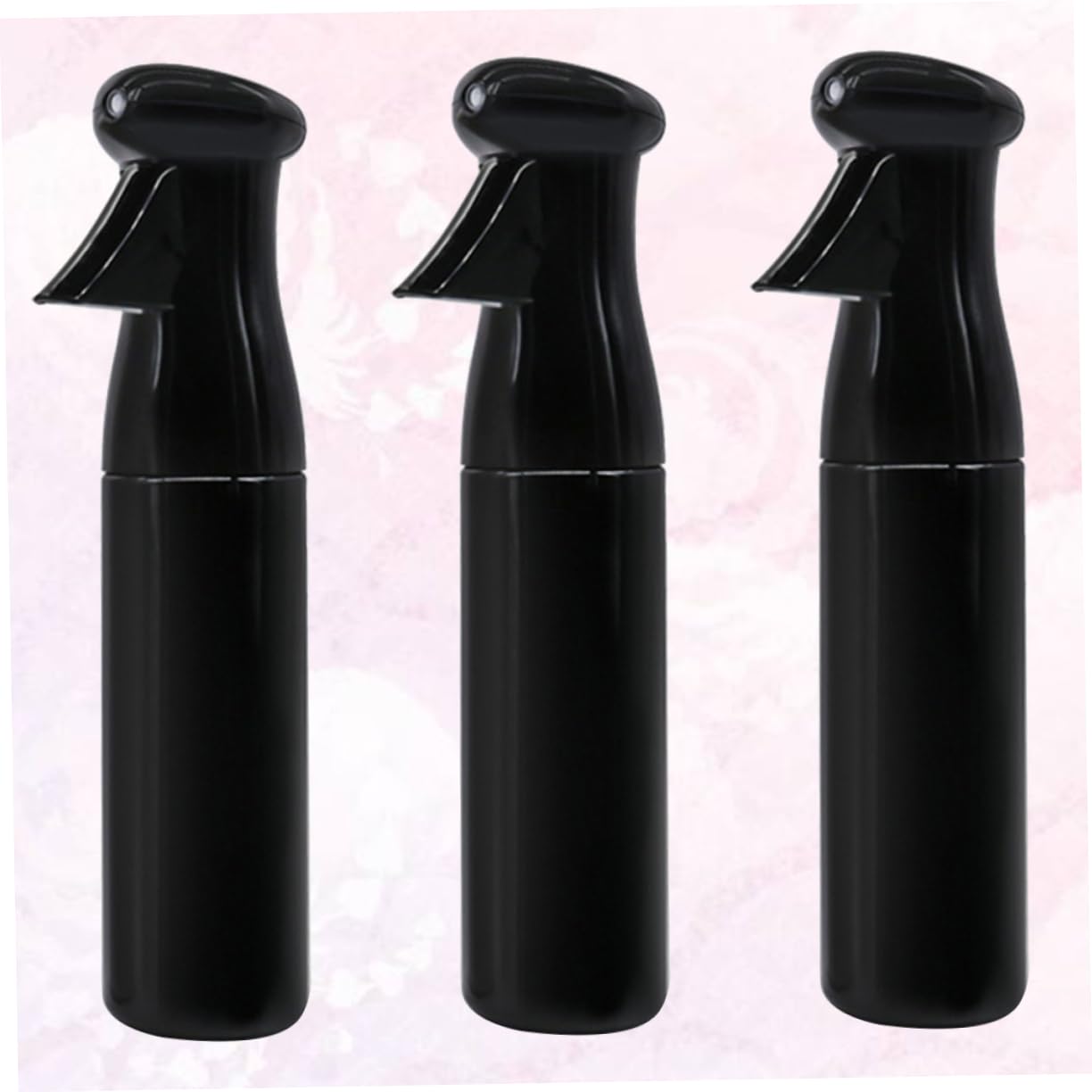 3 Stück-pack Handsprühflasche aus Glas mit Großem Fassungsvermögen, Schwarz