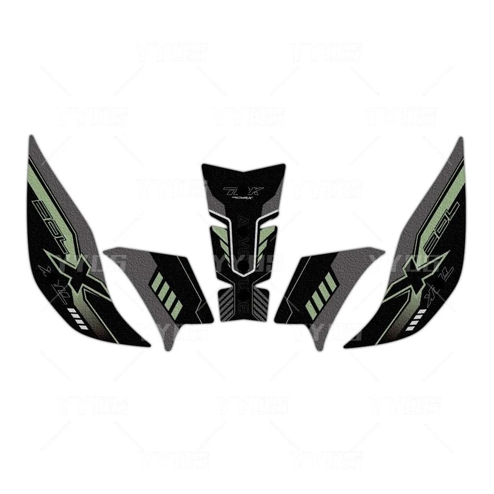 Motorcycle Fuel Tank Stickers Motorcycle Fuel Tank Pad Stickers Anti-Slip Decals for TRK 702X TRK702X TRK 702 X Trk702x