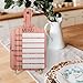 TEHAUX 1 Set of Dry Erase Magnetic Meal Planner Weekly Menu Refrigerator Board Fridge Magnet Meal Writing Board Wooden Menu Planner with Stand for Home Kitchen Supplies