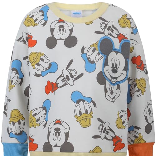 Image of Disney Mickey Mouse Boys Shirt and Shorts outfit Set 2 Piece Mickey and Friends for Toddlers and Little Kids