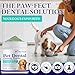 Dog Teeth Cleaning Powder - Dog Dental Powder - Plaque Off Pet Tooth Cleaning lab co - Targets Tartar & Reduces Plaque & Bad Breath - Teeth Cleaning Made Easy for Small, Medium, Large Dogs