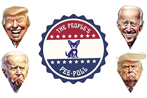 Pee-litical Toilet Targets: Trump vs. Biden