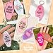 Kaciola Studio Funny UV DTF Stickers for Motel Keychain-80PCS Funny Sassy Theme UV DTF Wrap Stickers, Pink UV DTF Decals, UV DTF Transfer Sticker Decal Rub on Transfers for Hotel Blanks Keychain