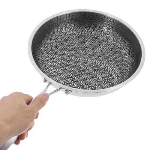Wok de acero inoxidable 28 cm antiadherente miniatura 6