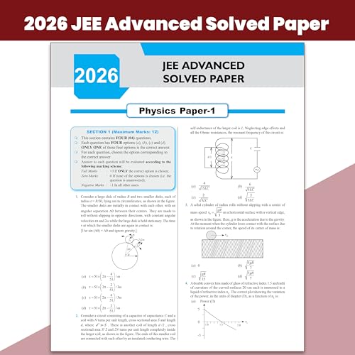 Image of PW 49 Years JEE Advanced PYQ Book Physics, Chemistry, Maths Combo Set of 3 Books | Chapterwise & Topicwise Solved Papers (1978-2026) | PYQ with Detailed Solutions