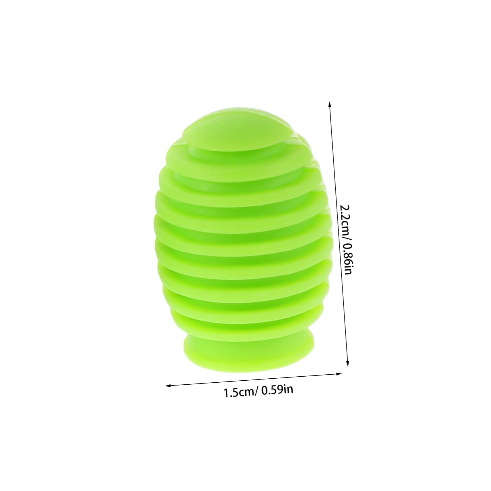 ibasenice 2pcs Drumstick Silent Tips - Silicone Drum Mute Covers Percussion Mute Protector Replacement For Night Practice Protects Drumsticks