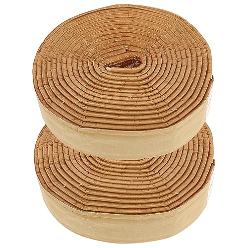 jojofuny 2 Rolos Descasque e Cole Guarnição Para Canto De Parede Descasque e Cole Guarnição De Borda