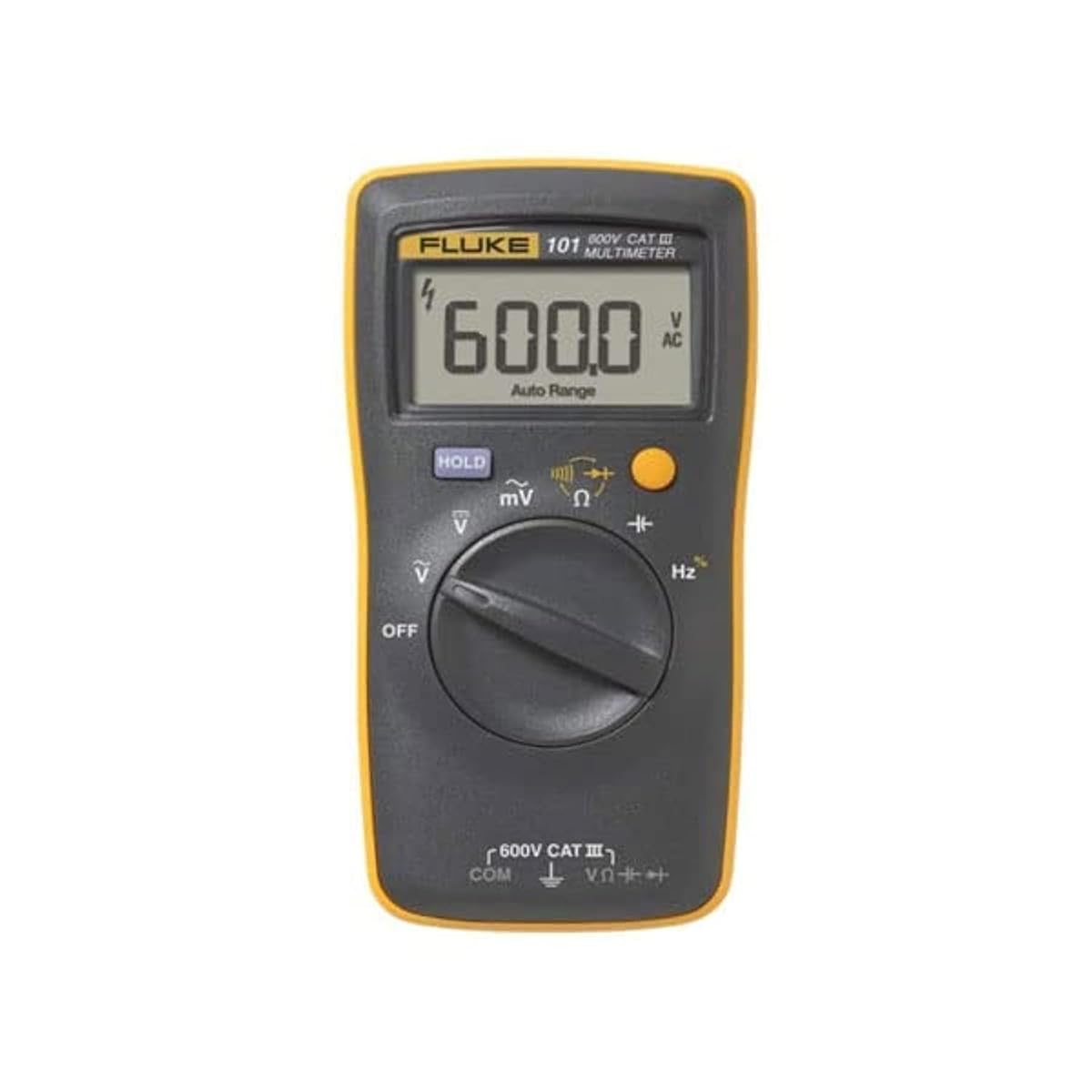 Fluke 4367876 101+ Digital Multimeter With Stand, Battery Powered