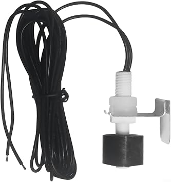 Flow Switch Sensor for HVAC Drain Pan Use with T-Type Configuration Float Actuation and 3/4 Thread Adaptor C
