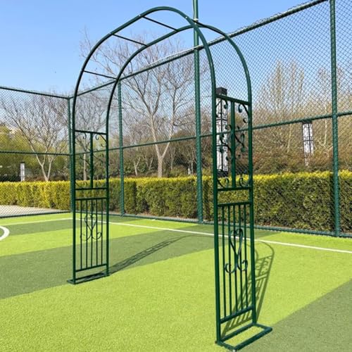 Arche de jardin en métal rosiers modernes grand format 260cm