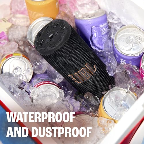 Image of JBL Grip - Compact Bluetooth Speaker with Bold JBL Pro Sound and Ambient Light, up to 14 Hours of Playtime, Water, Dust and Drop-Proof (IP68), & Multi-Speaker Connection with Auracast (Black)