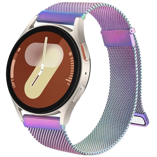 DEALELE oh Huawei Watch GT5 Pro 42mm / GT5 / GT4 41mm / Garmin Venu 3S / Fossil fB[X Gen 6 18mmɑΉ XeXX`[ ^ ~l[[ CbVX