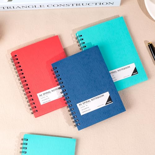 Carnets à spirales A6 FLYING EAGLE lignés avec couverture plastique pour notes - 7