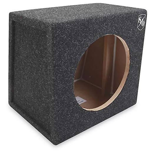Sound Ordnance BB12-125S Single 12" Sealed Box 1.25 cu ft