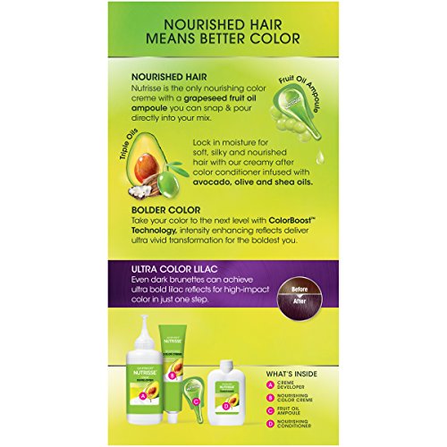 Garnier Nutrisse Ultra Color Nourishing Permanent Hair Color Cream, V2