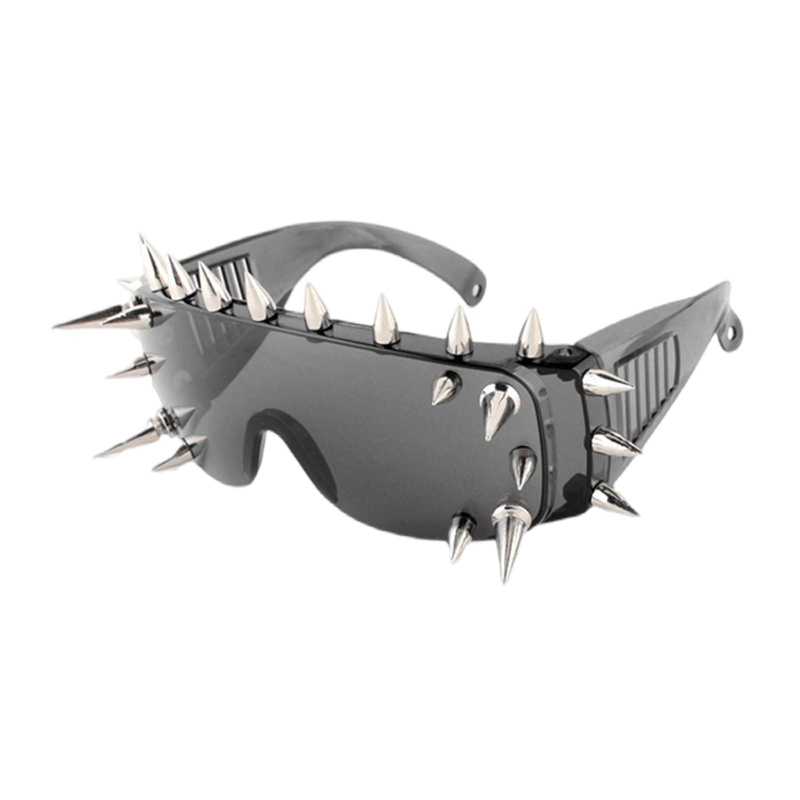 Maxtonser Stylish Hip Hop Spiked Shades Photo Props Oversized Shades Trendsetters Hip Hop Shades Hipsters Costume