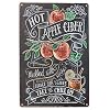 SUMIK Fruit Wine Apple Juice Metal Tin Sign Vintage Art Poster Plaque Kitchen Bar Home Wall Decor