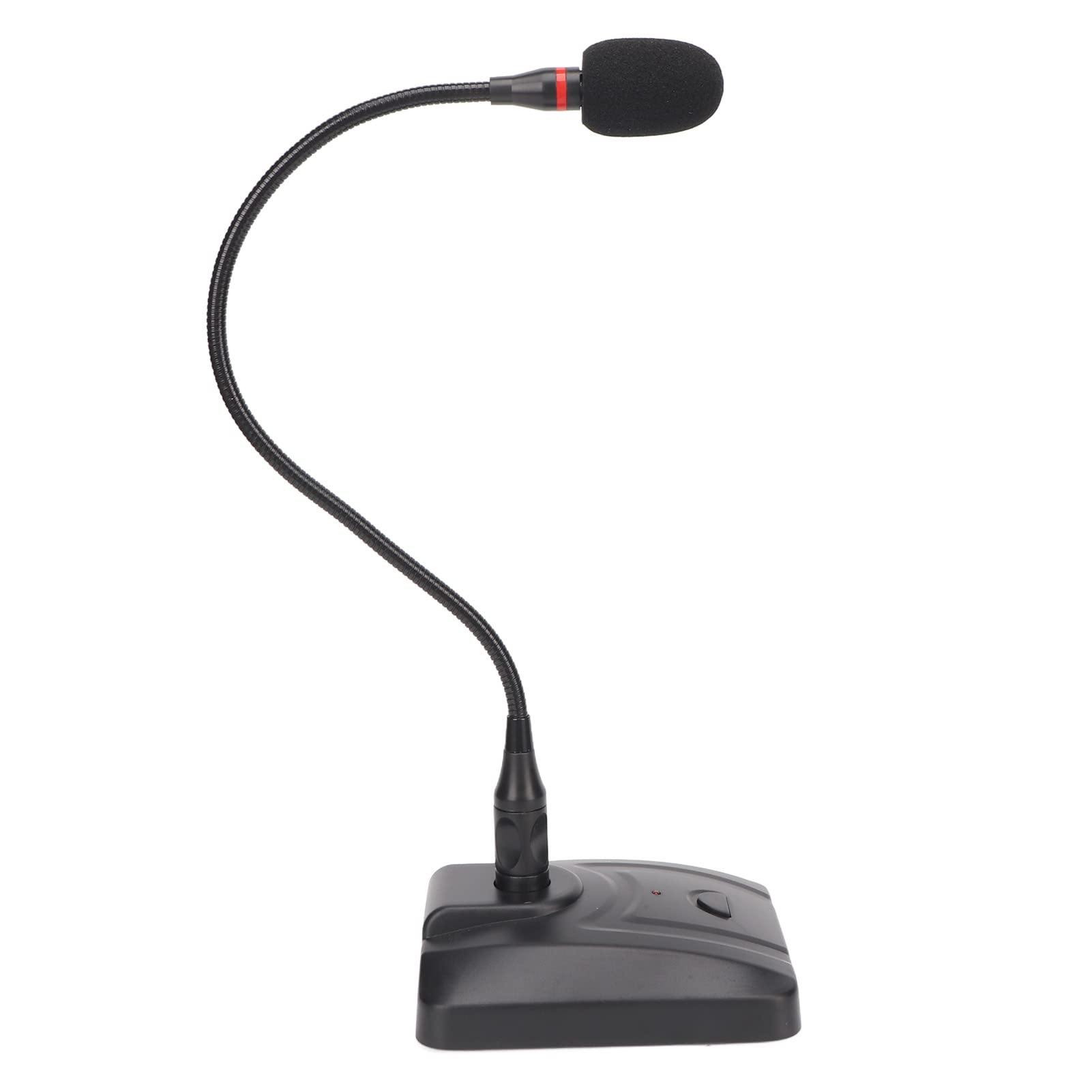 Microphone à Condensateur Col de Cygne de Bureau, Micro à Condensateur Vocal Filaire monté sur Table avec Filtre Anti-, Micro XLR pour Conférence Réunion Vidéo Diffusion en