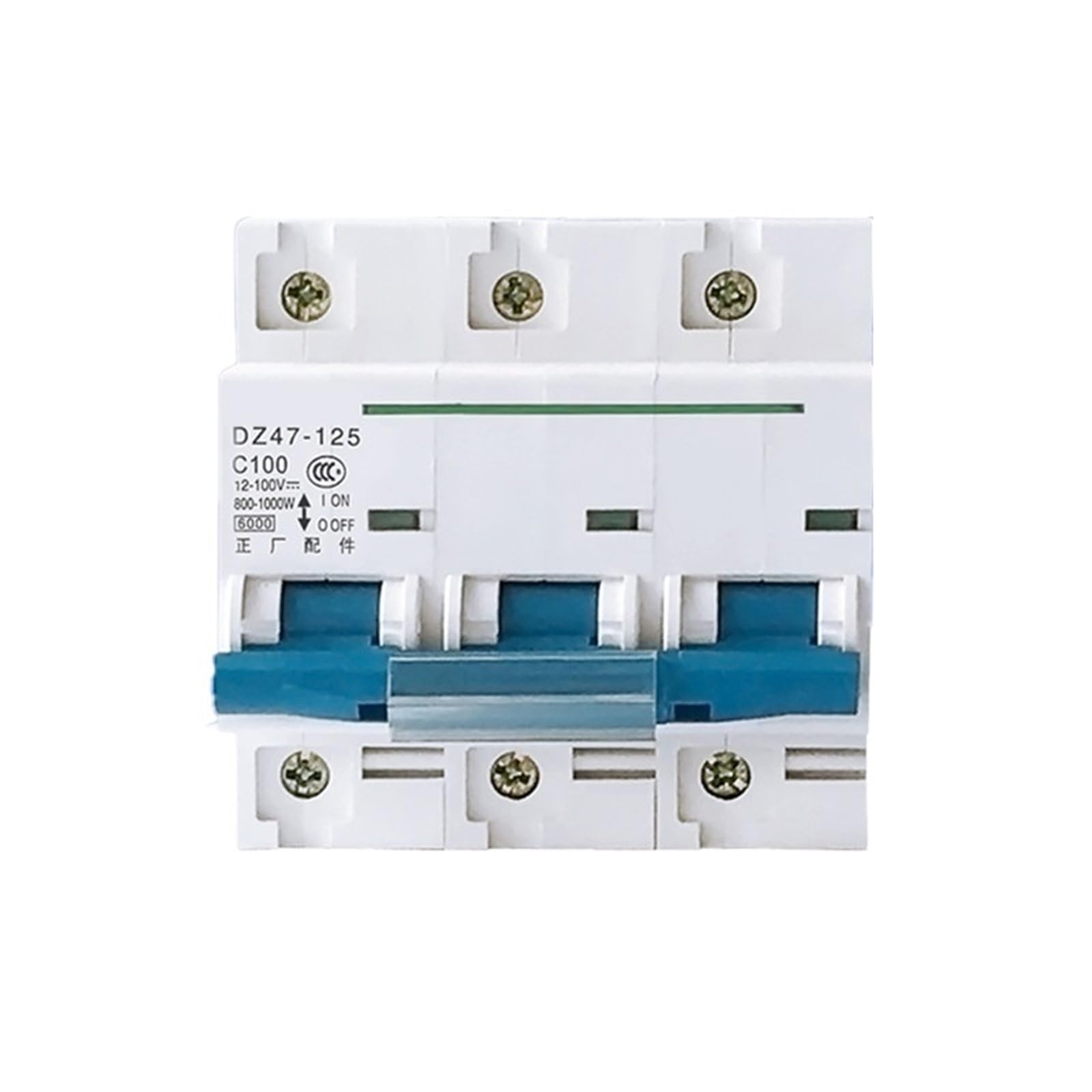 Disjoncteur CC 12V-100V 63A compact à déclenchement pneumatique 1P - 5