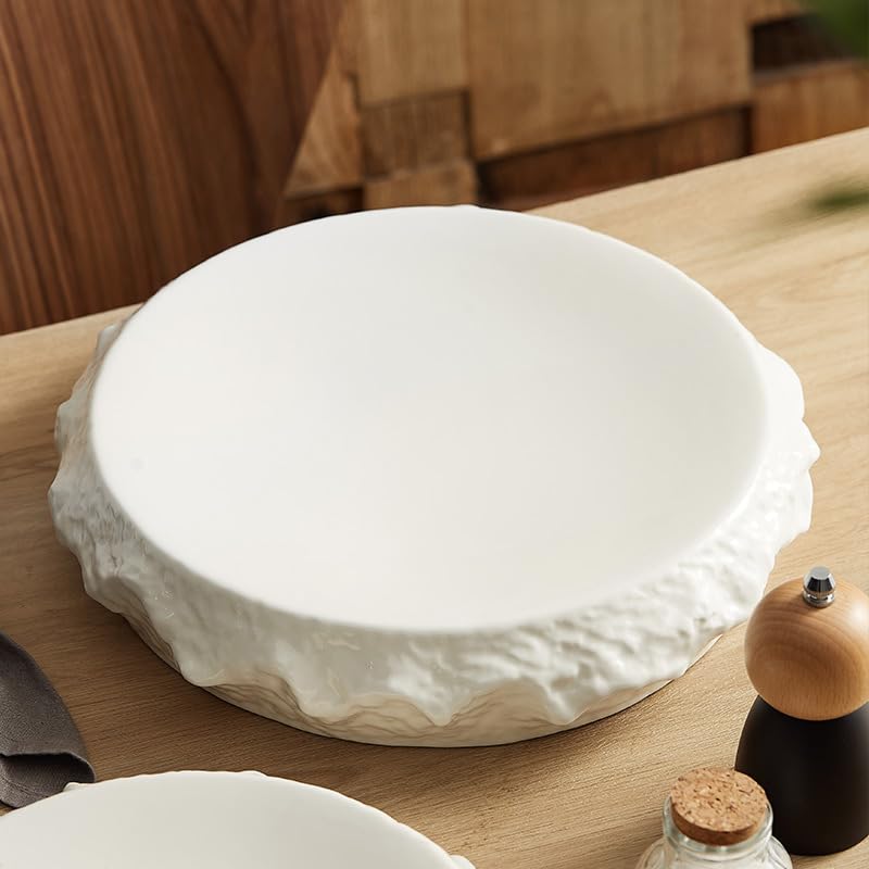 Talerze obiadowe Western Style Ceramiczne talerze obiadowe, talerze obiadowe w stylu zachodnim, kreatywne talerze obiadowe do dekoracji hotelu Zestaw do serwowania (L)