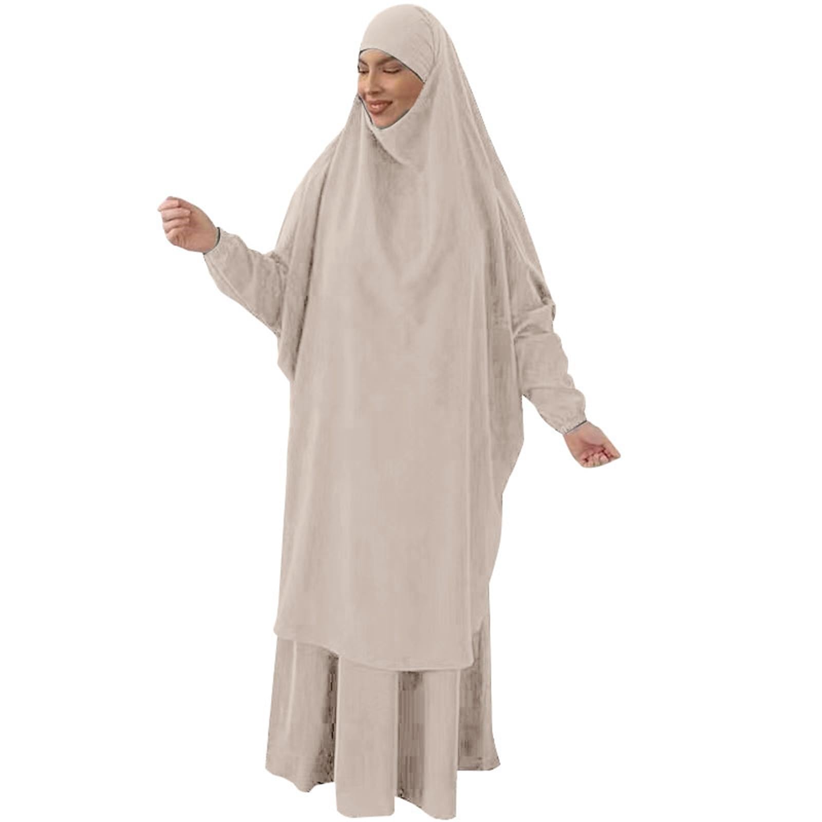Robe de prière ample pour femme : solution opaque et rapide - 4
