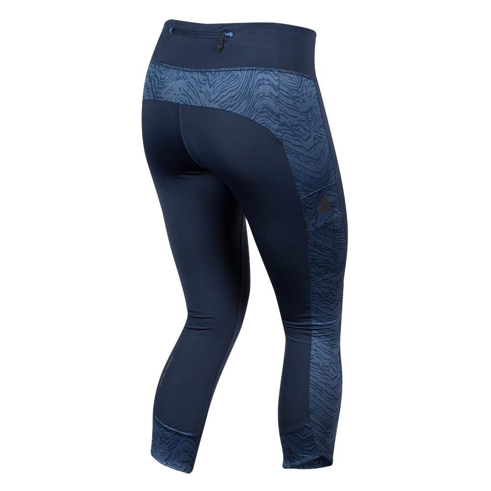 PEARL IZUMI W Studio 3/4 Tight, Navy/Navy Phyllite, Small