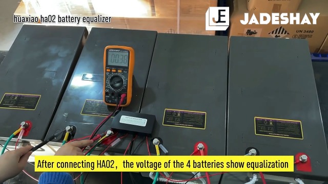 Égaliseur De Batterie 24V Jadeshay Avec Affichage LED - Équilibreur 2x12V Pour Batteries Solaires Lithium Plomb